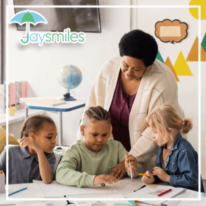 Jaysmiles Teacher and Kids